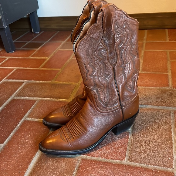 Lucchese Shoes - Luccesse 2000 Brown‎ Western Cowboy Boots